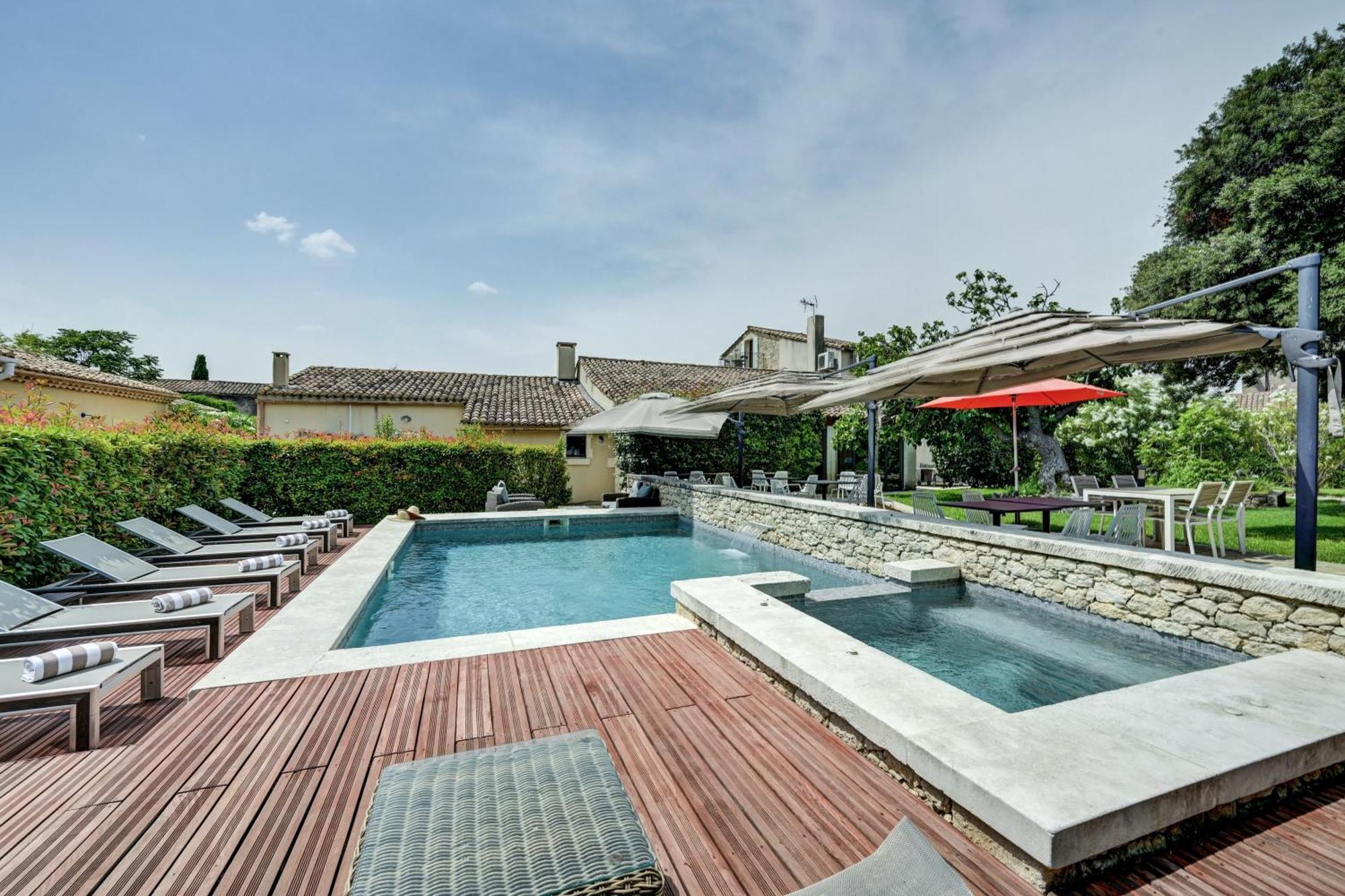 La Belle Vie Hotel Saint-Hilaire-dʼOzilhan Esterno foto