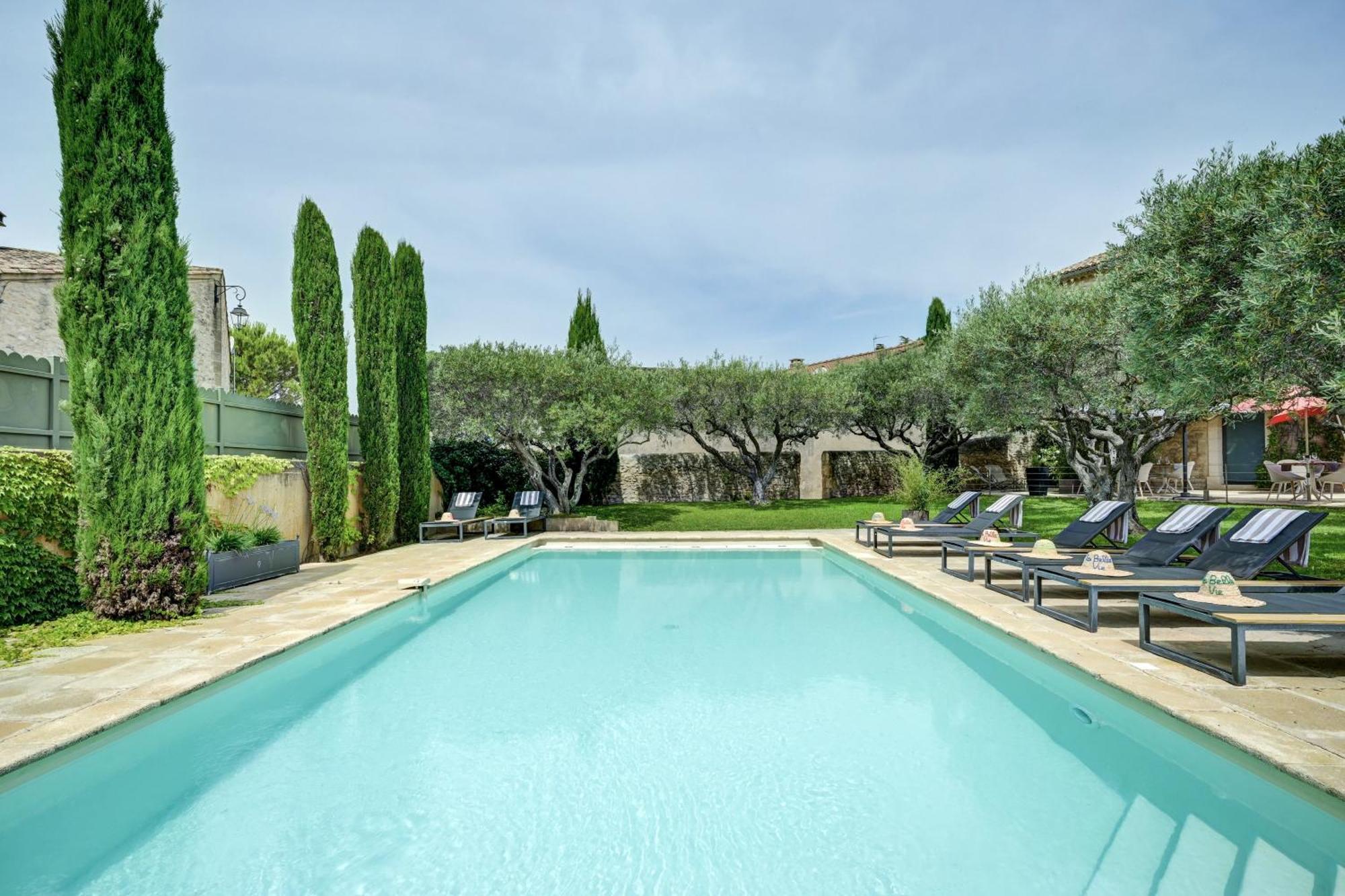 La Belle Vie Hotel Saint-Hilaire-dʼOzilhan Esterno foto