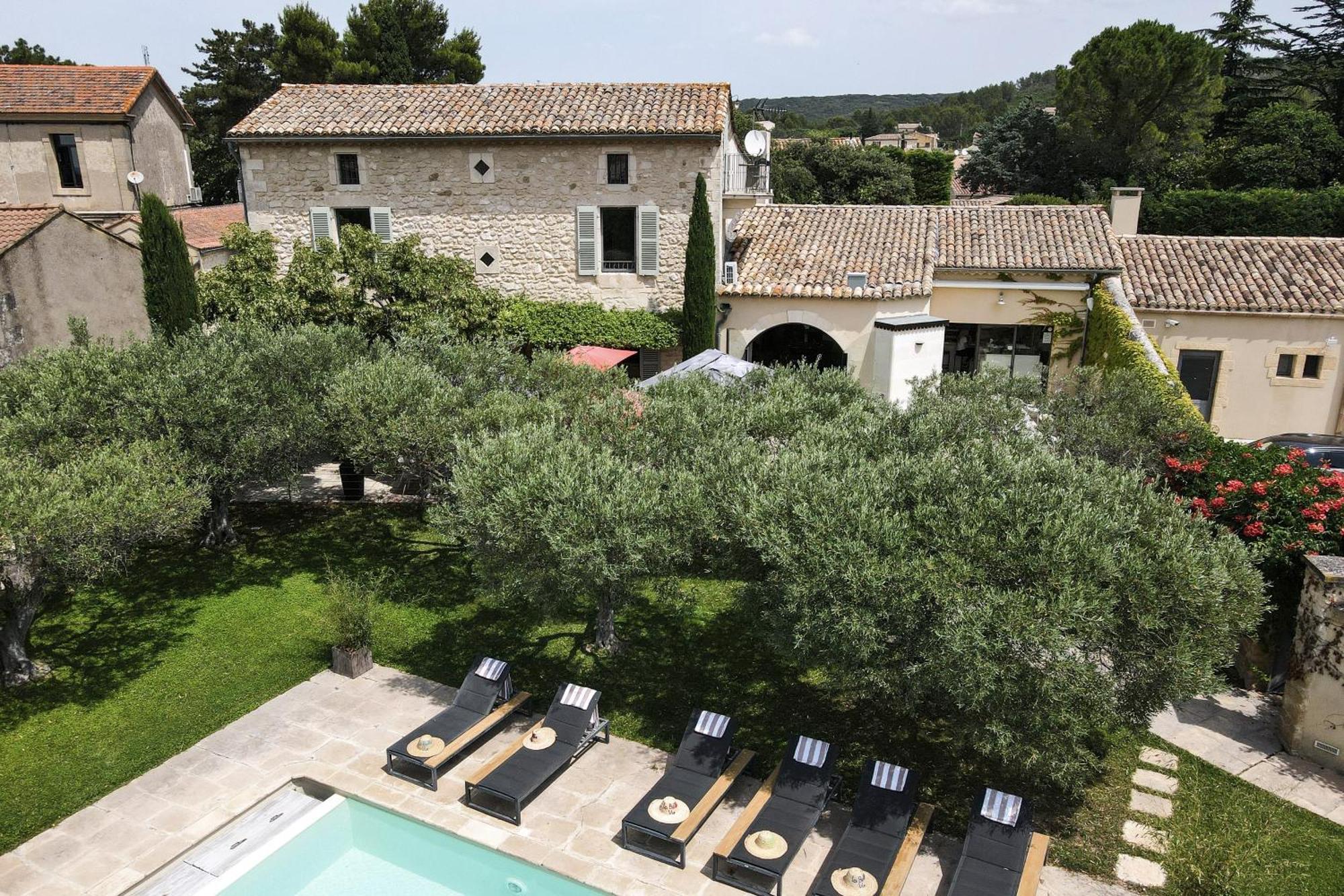 La Belle Vie Hotel Saint-Hilaire-dʼOzilhan Esterno foto